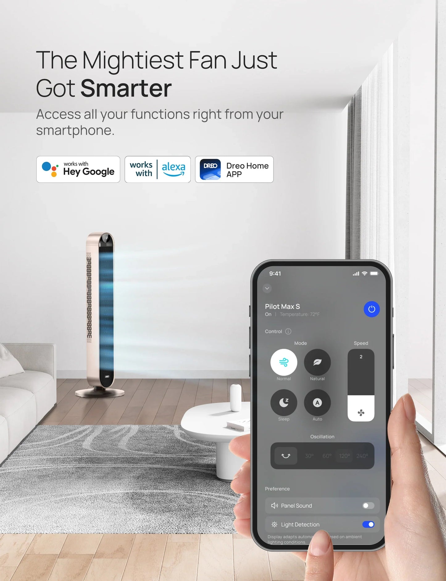 Smart Tower Fan Pilot Max S - DREO